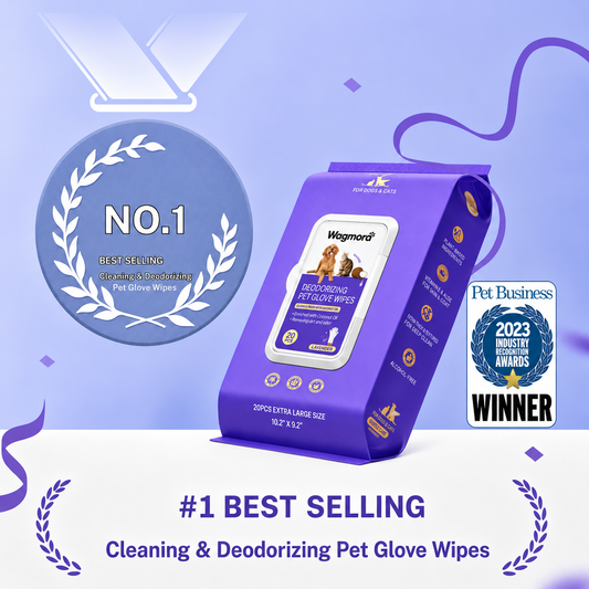 Wagmora Disposable Dog Grooming Wipes